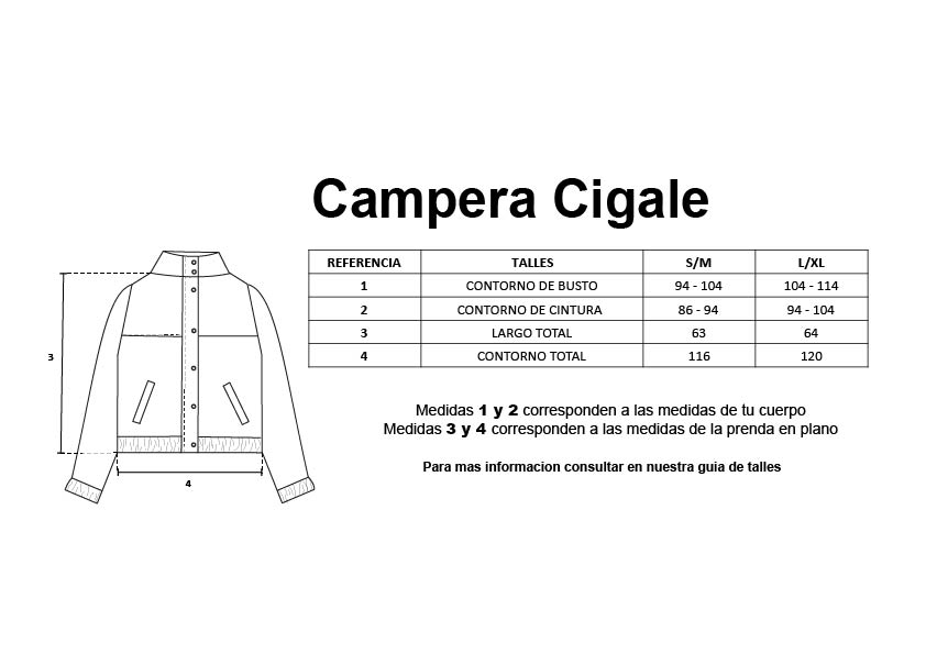 Tabla de talles